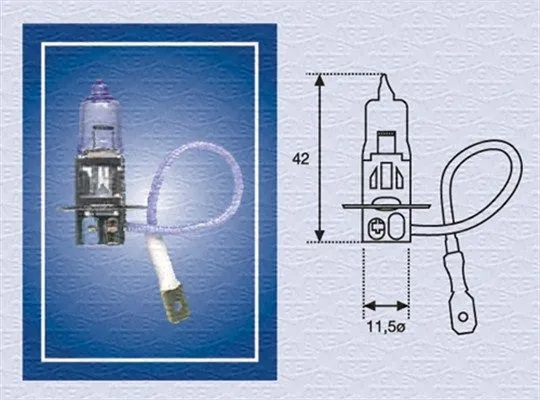 Dimljuslampa MAGNETI MARELLI 002554100000