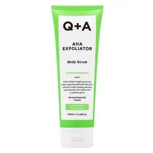 Q+A AHA Exfoliator Body Scrub 250 ml