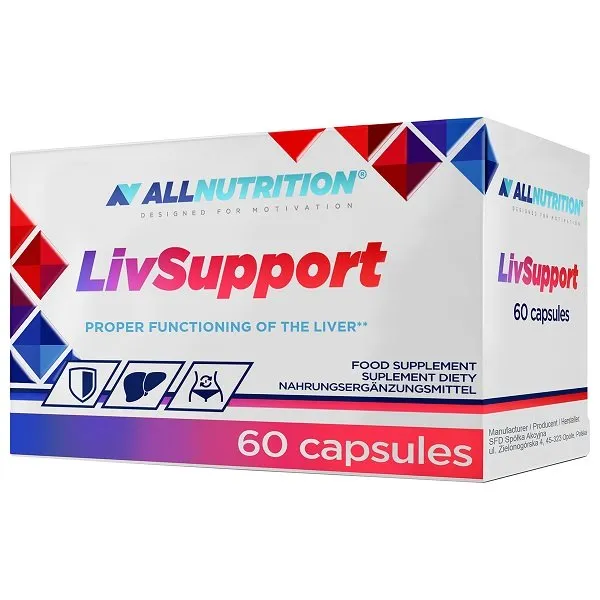 Allnutrition – LivSupport, 60 kapslar