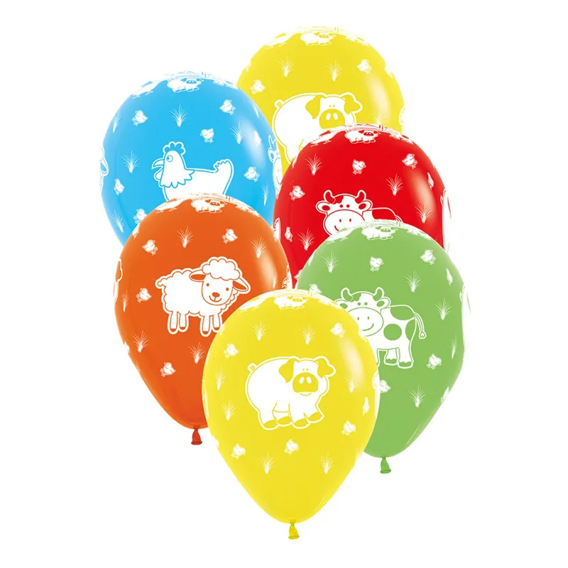 Ballonger Gårdens Djur – 6-pack
