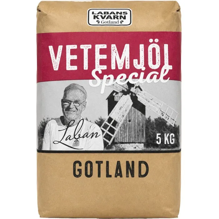 Labans Kvarn Vetemjöl Special 5kg