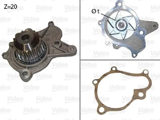 Vattenpump VALEO 506922