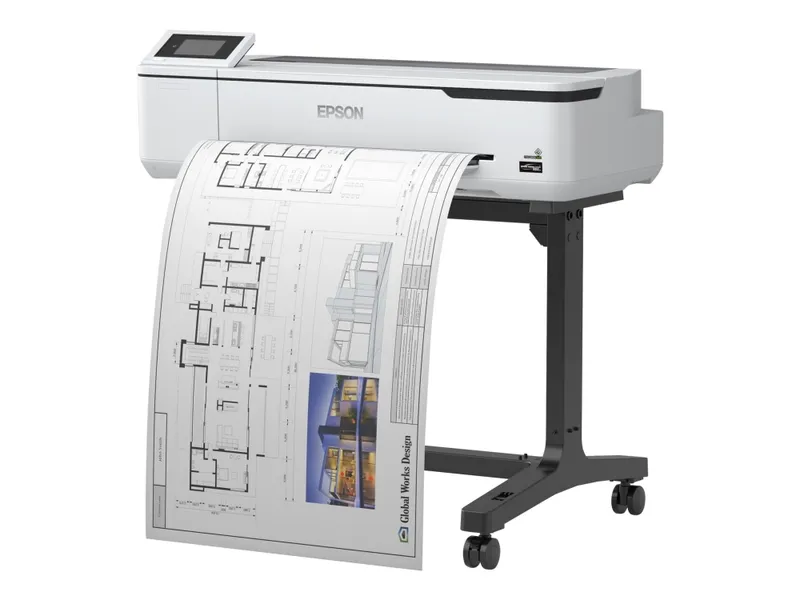 Epson largeformatprinter - SureColor SC-T3100 24” storformatsprinter - 4-farvet