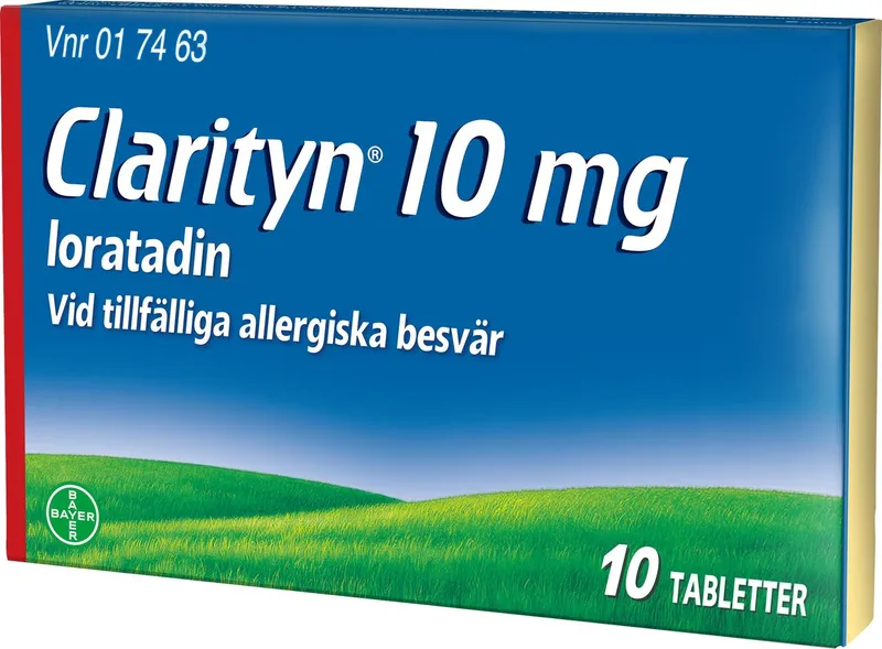 Clarityn 10 mg 10 styck tablett