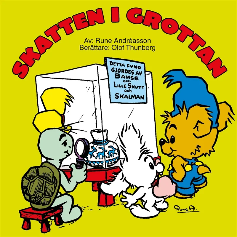 Skatten i grottan, Ljudbok