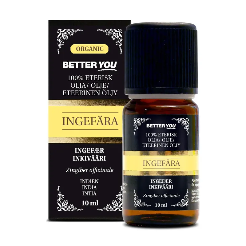 Better You Ingefärsolja EKO Eterisk 10 ml
