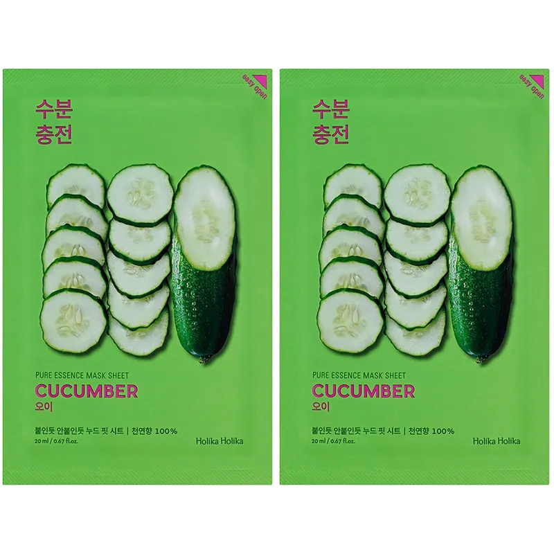 Holika Holika Pure Essence Sheet Mask Cucumber – 20 ml
