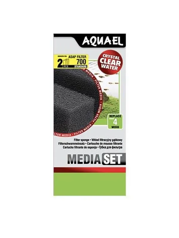 AQUAEL Filtersvamp ASAP 700 2-pack