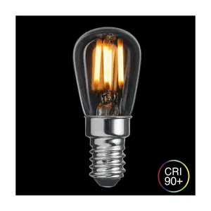 Unison - LED E14 päron 3,3W 2200K dimbar - Ljuskälla - Transparent