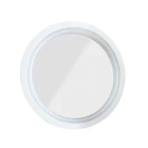 Rund sminkspegel med LED