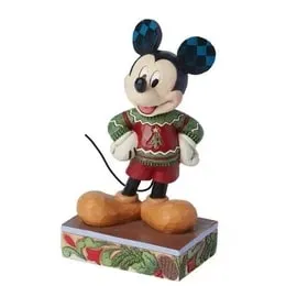 Disney - Figurin - Mickey Mouse Ugly Sweater Figurine H 14 cm. Designer Jim Shore