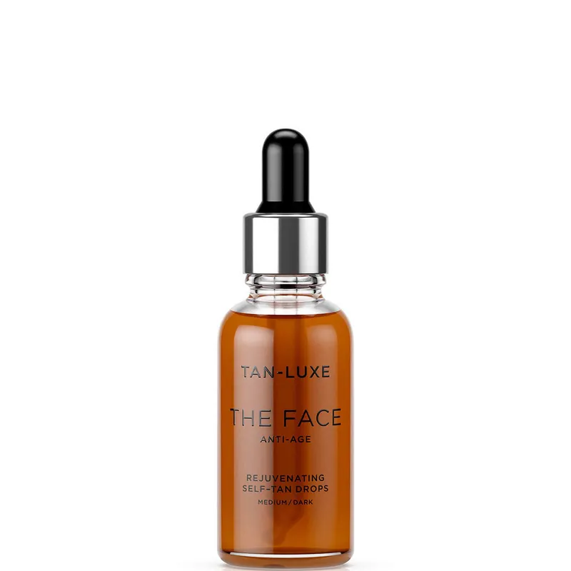 Tan-Luxe The Face Anti-Age Rejuvenating Self-Tan Drops 30 ml - Medium/Dark
