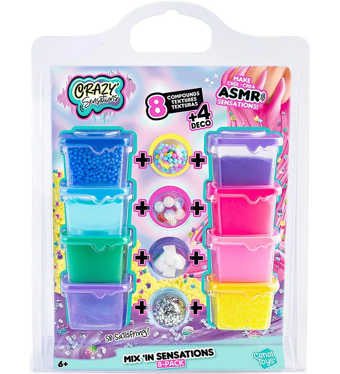 Crazy Sensations Set - ASMR - Mix ’In Sensations - 8 st.