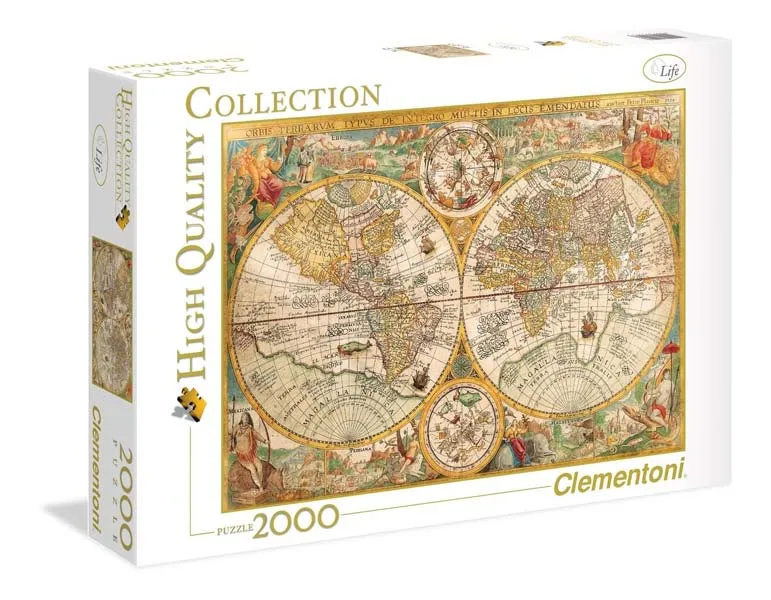 Clementoni Pussel HQC Ancient Map, 2000 bitar