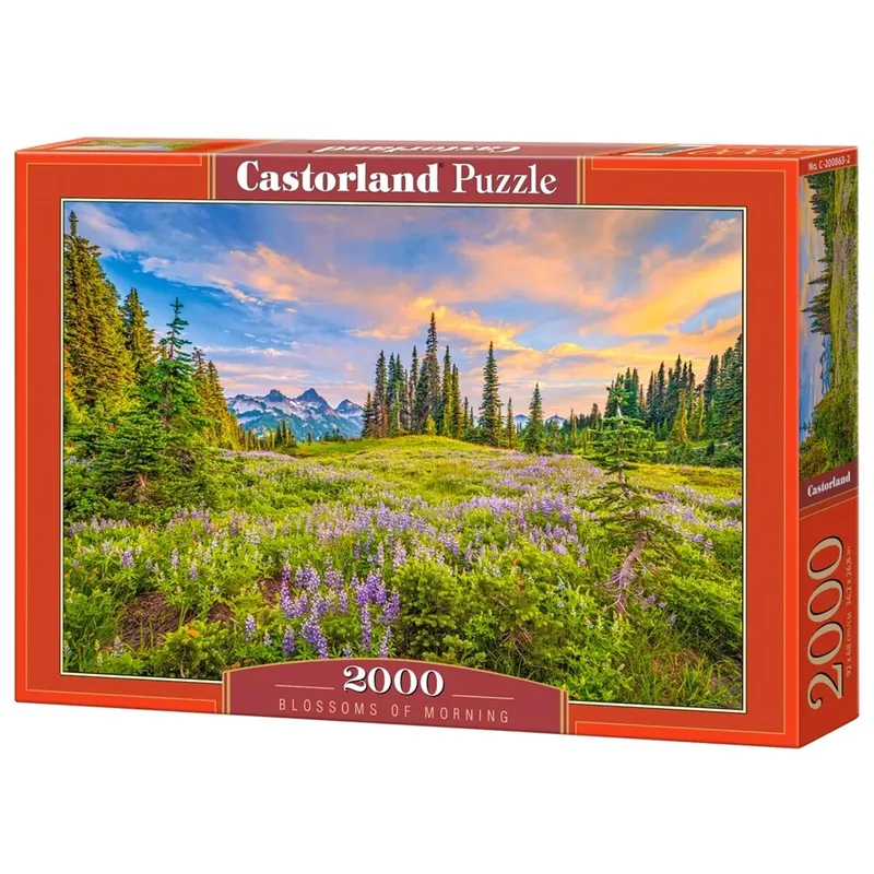 Castorland Pussel – Morgonens blommor 2000 bitar