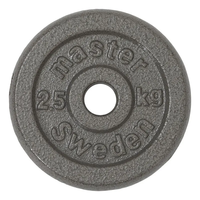 Master Fitness Skolvikt 25 mm, Viktskivor järn (#5368)