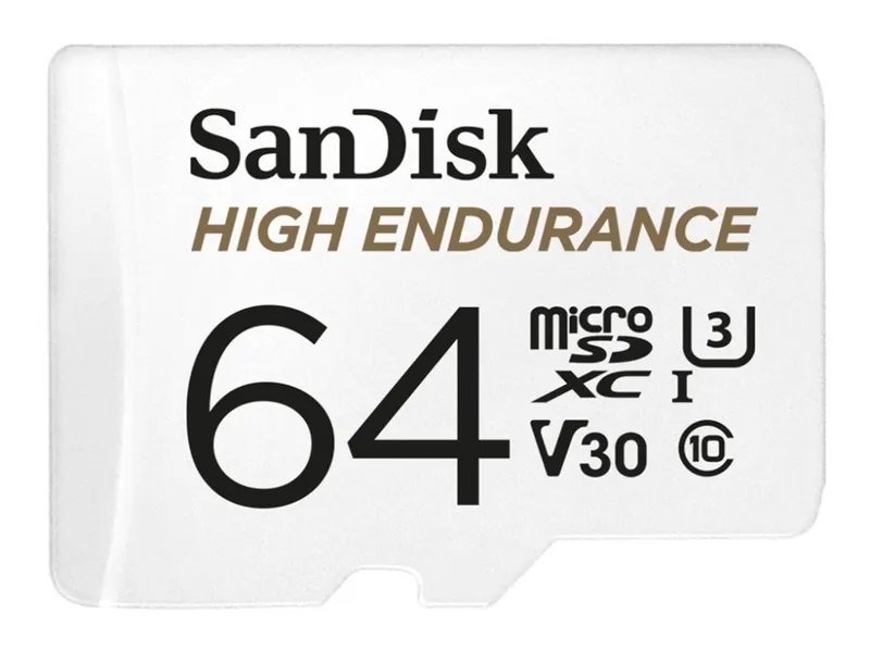 SANDISK High Endurance microSD/SD - 100MB/s - 64GB