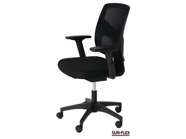 Sun-flex Officechair Mesh Svart
