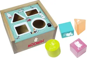 Mumin Träklossar Låda