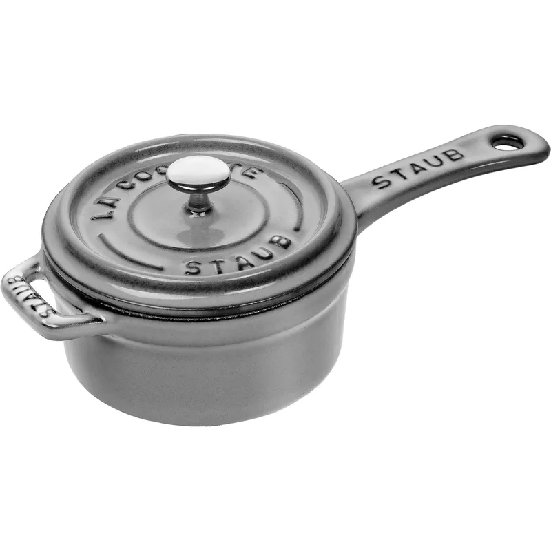 Staub Minikastrull i gjutjärn 10 cm, grafitgrå