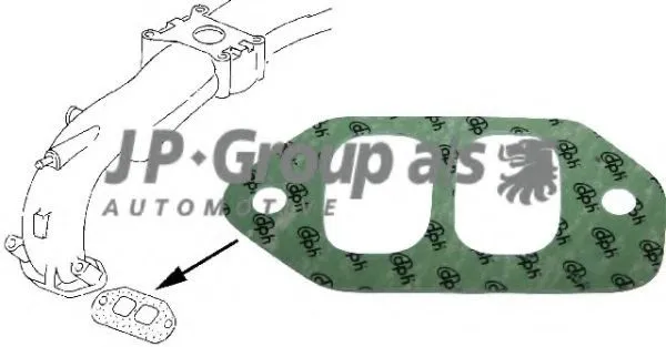 Packning, insug, grenrörshus JP GROUP 1119606700