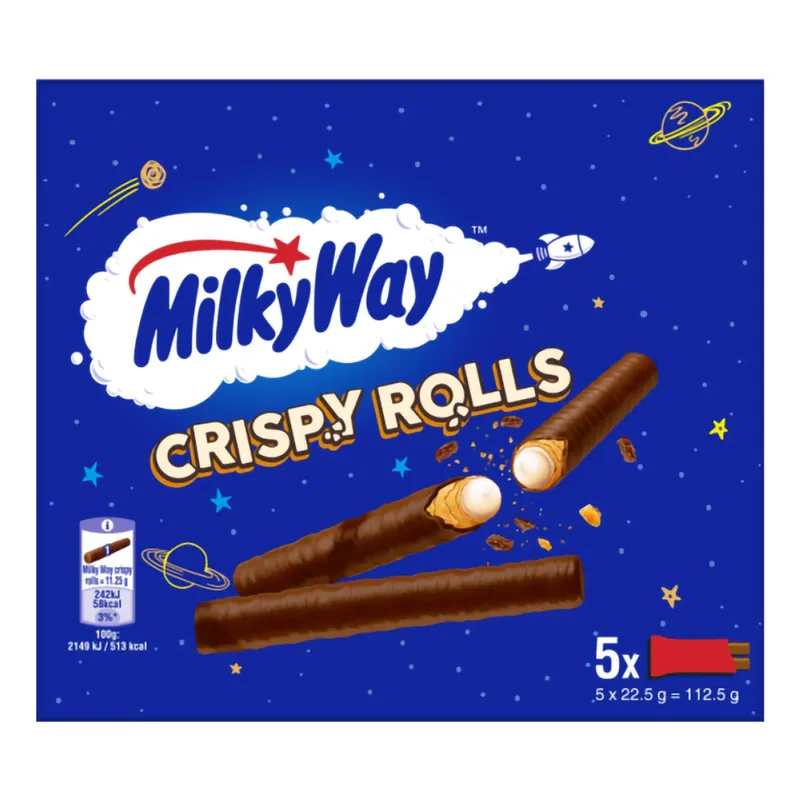 Milkyway Crispy Rolls – 5 x 22,5 g