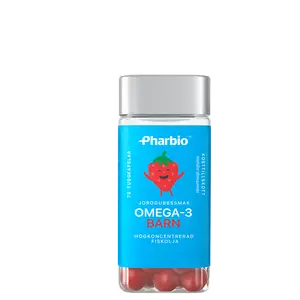 Omega-3 Barn Jordgubb 70 tuggkapslar