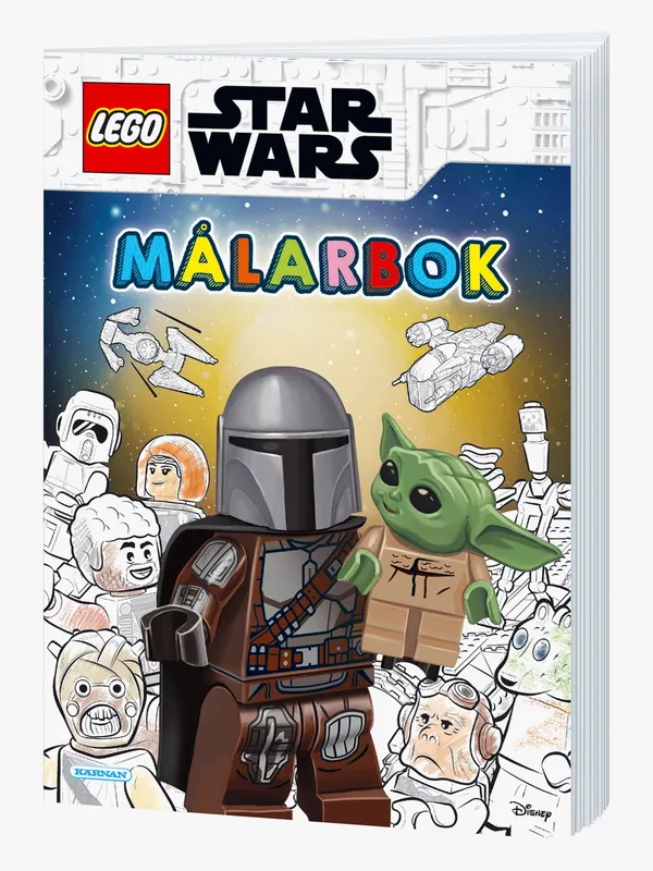Målarbok Lego Star Wars