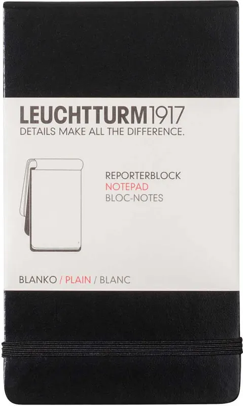 Reporter notepad A6 blank sva