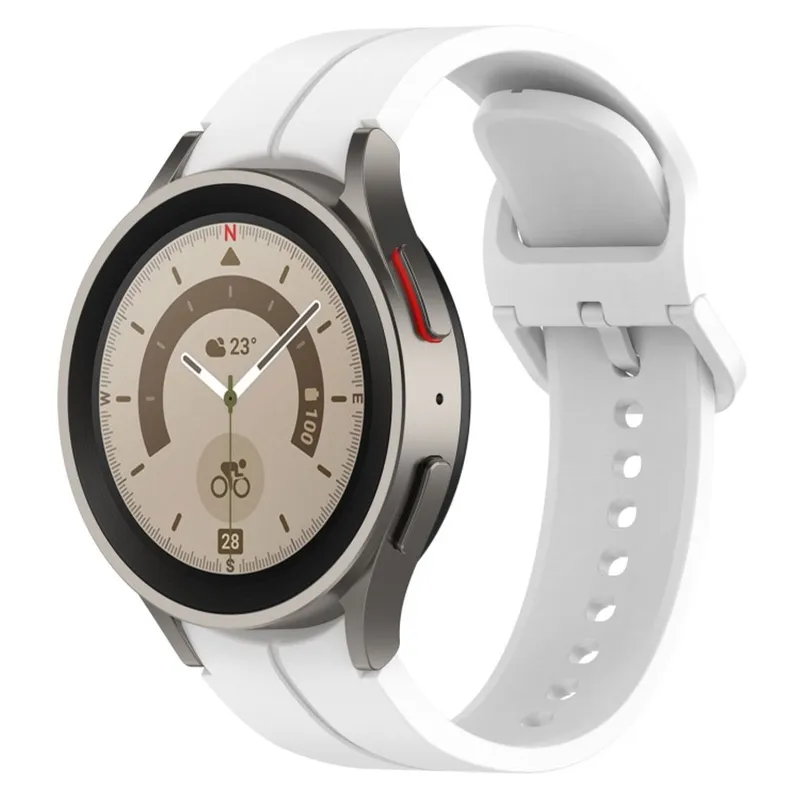 Samsung Galaxy Watch 6, 6 Classic Klockarmband – Vit