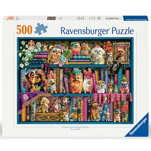 Precious Porcelain Pups Pussel 500 bitar, Ravensburger