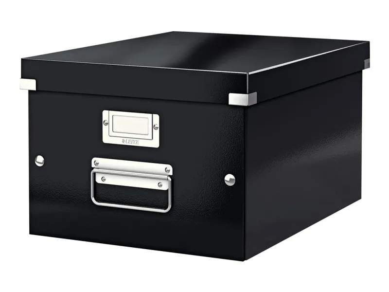 Leitz Förvaringslåda Click & Store WOW Medium Svart