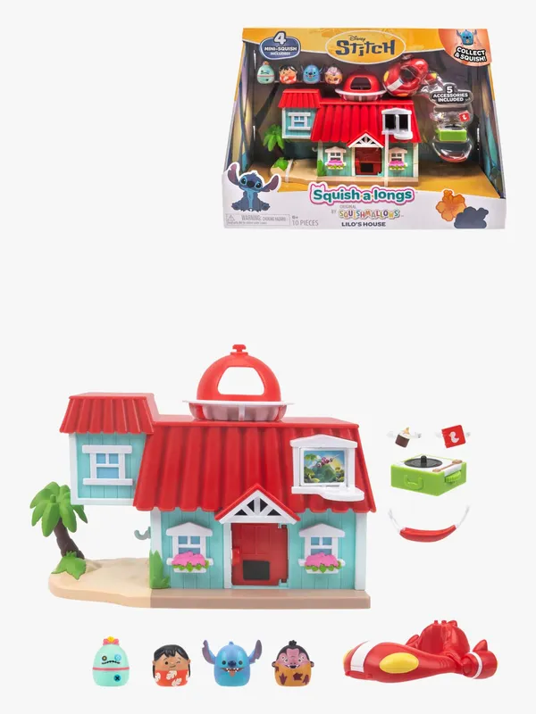 Squishalongs Squish-a-longs Disney Stitch Large Playset