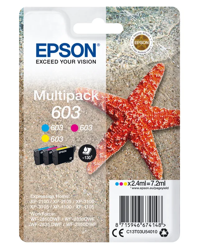 Epson Bläck Multipack 3-color 603