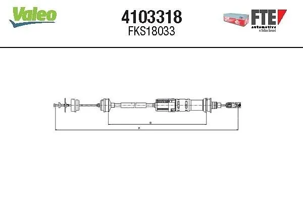 Kopplingsvajer FTE 4103318