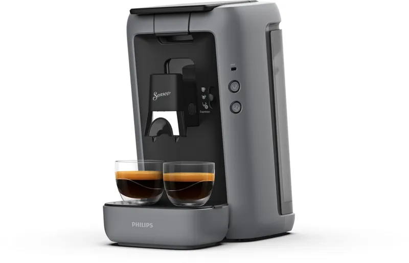 Kaffemaskin med kapslar - PHILIPS - SENSEO - CSA260/51 - Maestro - Kashmirgrå grå