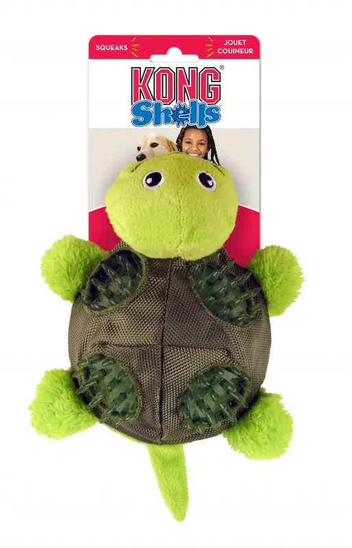 KONG Dog Toy Shells Turtle 23cm