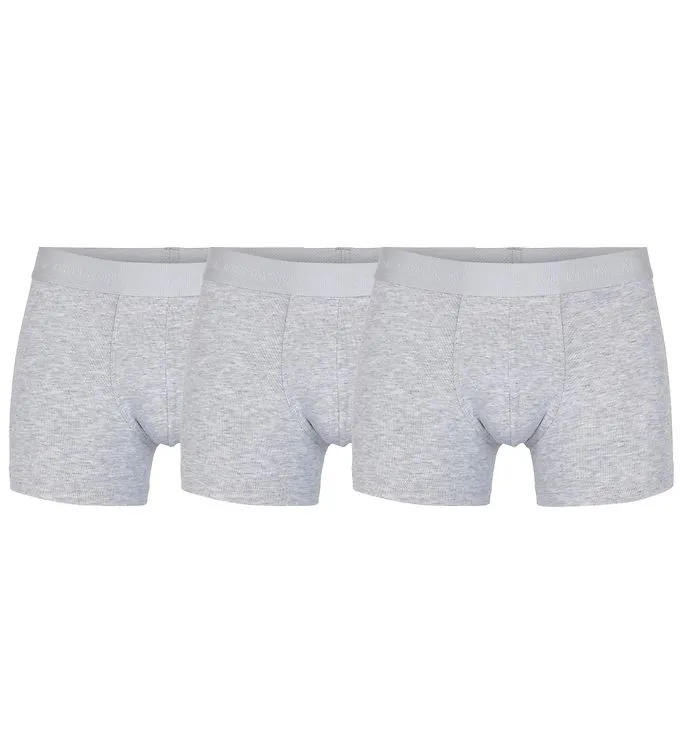JBS Boxershorts - 3-pack - Bambu - Grå