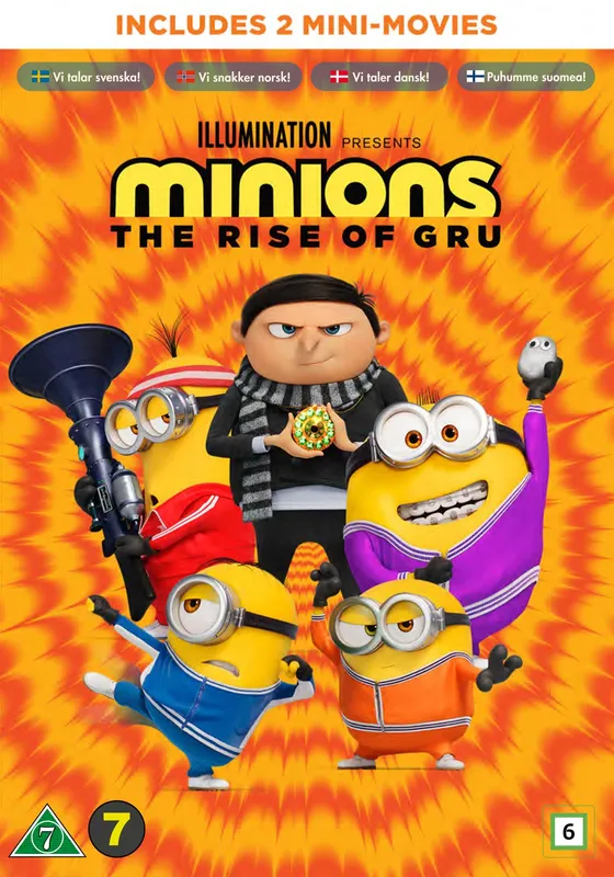 Minioner 2 / Minions – The rise of Gru (DVD)