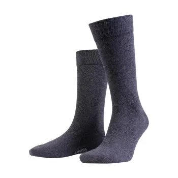 Amanda Christensen Strumpor 3P True Combed Cotton Sock Grå Strl 35/38