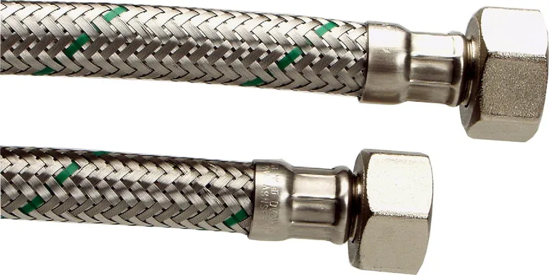 Neoperl 8190395 Anslutningsslang rak/rak, 15×15 mm 700 mm