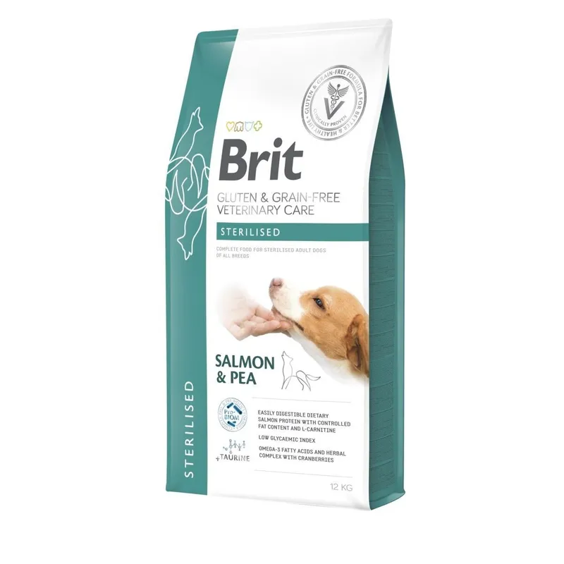 Brit Grain Free Vet Care Dog Sterilised - torrfoder för hund - 12kg