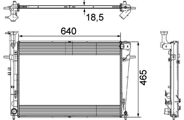 Kylare MAHLE CR 908 000P
