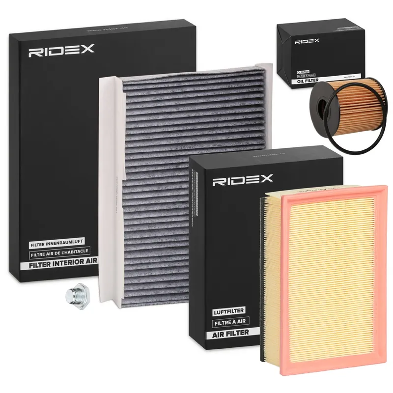 Filtersats RIDEX 4055F21324