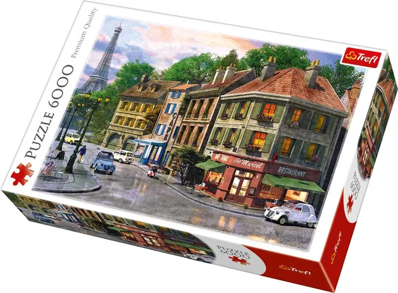 Pussel – Paris gator 6000 Bitar