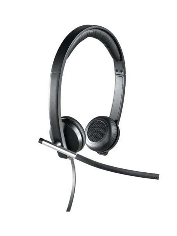 Logitech H650e 5-pack Stereo Usb-a Silver, Svart