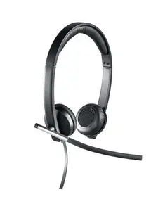 Logitech H650e 5-pack Stereo Usb-a Silver, Svart