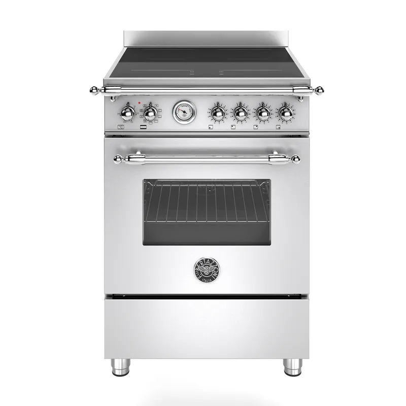 Heritage - Induktionsspis 60 cm (1 ugn) Model C - Rostfri - Bertazzoni