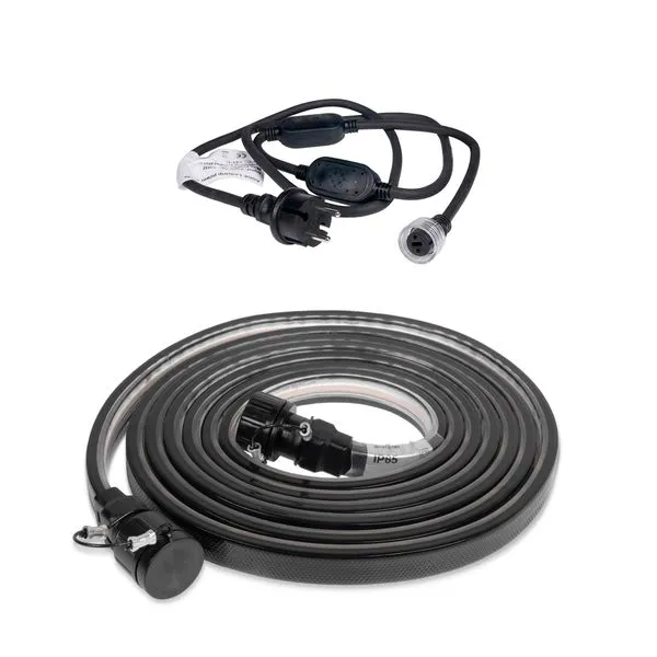 LED-list / Arbetsbelysning AGGE COB Dark Edition 230V – 1500 lm/m, 3 m, Endast LED-list, 3 m