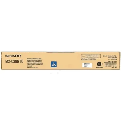 Sharp MXC38GTC Tonerkassett cyan 10.000 sidor